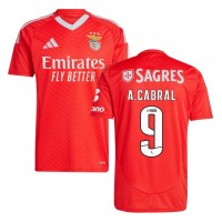 Benfica Arthur Cabral #9 Hjemmedrakt 2024-25 Kortermet